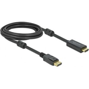 DeLOCK 85957 Video Kabeladapter - Schwarz - 4K UHD - Aktiv DeLOCK 85957 Video Kabeladapter - Schwarz - 4K UHD - Aktiv