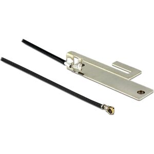 DeLOCK Black WLAN MHF IV/HSC MXHP32 Network Antenna - 3 dBi DeLOCK Black WLAN MHF IV/HSC MXHP32 Network Antenna - 3 dBi