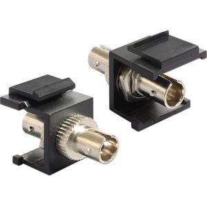DeLOCK 86332 - Keystone Module for Network - Black & Silver DeLOCK 86332 - Keystone Module for Network - Black & Silver