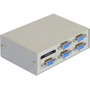 DeLOCK 87635 Boîtier de Commutation Série - VGA 4 Ports Bidirectionnel DeLOCK 87635 Boîtier de Commutation Série - VGA 4 Ports Bidirectionnel