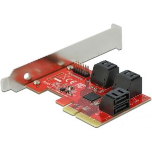 DeLock 89042 SATA-Controller - Intern PCIe 3.0 X4 6 Ports DeLock 89042 SATA-Controller - Intern PCIe 3.0 X4 6 Ports