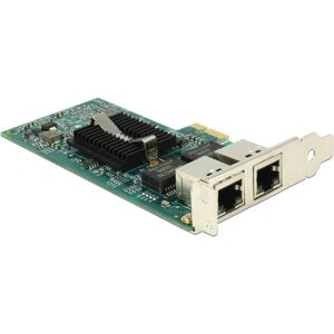 Tarjeta de red DeLOCK 89944 - 2 x Gigabit Ethernet PCIe x1 Tarjeta de red DeLOCK 89944 - 2 x Gigabit Ethernet PCIe x1