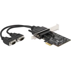 Delock PCIe RS-422/485 Adapter - Low Profile - Black Delock PCIe RS-422/485 Adapter - Low Profile - Black
