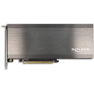 DeLOCK PCIe 4.0 x16 Adapter with 4 M.2 Slots DeLOCK PCIe 4.0 x16 Adapter with 4 M.2 Slots