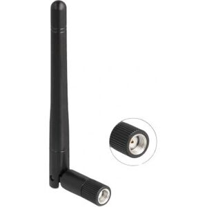 DeLOCK 90150 Network Antenna - 2 dBi Omni-directional, Black DeLOCK 90150 Network Antenna - 2 dBi Omni-directional, Black