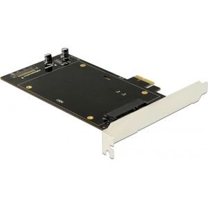 Carte PCIe x1 SATA Delock - Ports SATA Internes - Publicité Carte PCIe x1 SATA Delock - Ports SATA Internes - Publicité