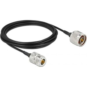 DeLOCK 90476 Koaxialkabel - 3m - Schwarz DeLOCK 90476 Koaxialkabel - 3m - Schwarz