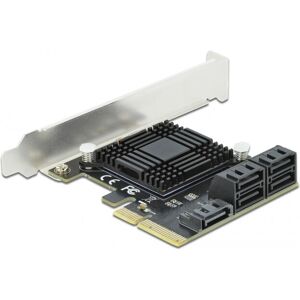 DeLOCK 90498 SATA PCIe x4 Low Profile Karte - Intern Speichercontroller DeLOCK 90498 SATA PCIe x4 Low Profile Karte - Intern Speichercontroller