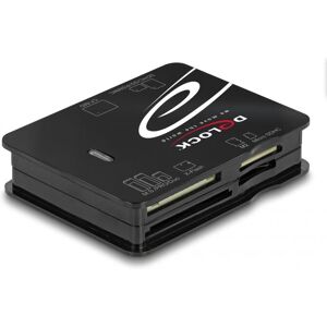 DeLOCK 91007 Kaartlezer - Zwart - USB 2.0 DeLOCK 91007 Kaartlezer - Zwart - USB 2.0