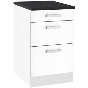 OPTIFIT Odense Unterschrank - 50x85x60cm - Weiß - Möbelserie OPTIFIT Odense Unterschrank - 50x85x60cm - Weiß - Möbelserie