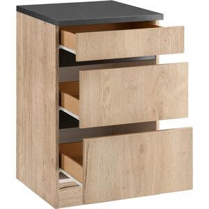 OPTIFIT Roth Wandregal - Unterschrank mit Wildeichefarben Finish OPTIFIT Roth Wandregal - Unterschrank mit Wildeichefarben Finish