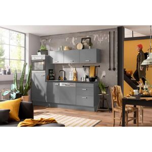 OPTIFIT Parma Küchenzeile - basaltgrau - 240cm OPTIFIT Parma Küchenzeile - basaltgrau - 240cm