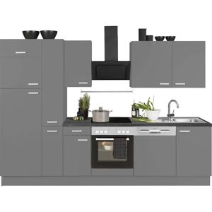 Optifit Parma Grau Küchenzeile - Küchenmöbel Optifit Parma Grau Küchenzeile - Küchenmöbel