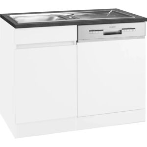 Roth OPTIFIT Küchenspüle Schrank - 110x88cm, Komplett, Weiß Roth OPTIFIT Küchenspüle Schrank - 110x88cm, Komplett, Weiß