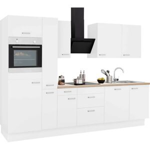 OPTIFIT Parma Küchenzeile - Weiß & Eiche - Küche OPTIFIT Parma Küchenzeile - Weiß & Eiche - Küche