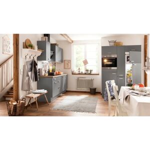 OPTIFIT Parma Küchenzeile - Komplett Grau-Weiß Set OPTIFIT Parma Küchenzeile - Komplett Grau-Weiß Set