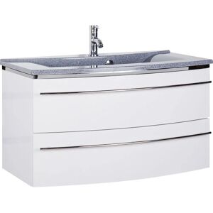 MARLIN Modell 3040 - Abgerundeter Waschtisch Badezimmer MARLIN Modell 3040 - Abgerundeter Waschtisch Badezimmer