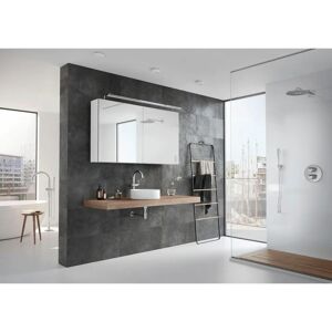 MARLIN 3980 Weiß Spiegelschrank - Badmöbel MARLIN 3980 Weiß Spiegelschrank - Badmöbel