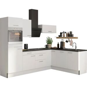 OPTIFIT Klara Weiße Komplettküchen-Set - 270x60cm OPTIFIT Klara Weiße Komplettküchen-Set - 270x60cm