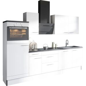 OPTIFIT Klara Weiße Küche - Komplett 270x60cm OPTIFIT Klara Weiße Küche - Komplett 270x60cm