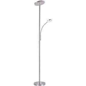 Leuchten Direkt HANS Silber Dimmbar LED Stehlampe - Stehleuchte Leuchten Direkt HANS Silber Dimmbar LED Stehlampe - Stehleuchte