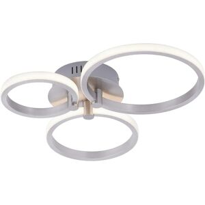 Leuchten Direkt LED Deckenleuchte 3-flammig, Silber - Deckenlampe Leuchten Direkt LED Deckenleuchte 3-flammig, Silber - Deckenlampe