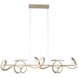 Paul Neuhaus Messing Pendellampe mit LED & Dimmer - Krisscross Paul Neuhaus Messing Pendellampe mit LED & Dimmer - Krisscross