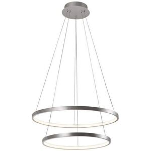 Leuchten Direkt LEUCHTEN DIREKT CIRCLE Pendelleuchte - LED, 50cm, silber Leuchten Direkt LEUCHTEN DIREKT CIRCLE Pendelleuchte - LED, 50cm, silber