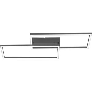 LEUCHTEN DIREKT Plafonnier LED - 2 Flammes, Noir, Dimmable - Publicité LEUCHTEN DIREKT Plafonnier LED - 2 Flammes, Noir, Dimmable - Publicité