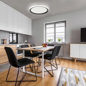 LEUCHTEN DIREKT Lampe de Plafond RGBW Intelligente - 24W, Contrôle App - Publicité LEUCHTEN DIREKT Lampe de Plafond RGBW Intelligente - 24W, Contrôle App - Publicité