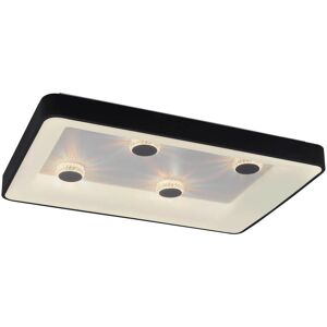 LEUCHTEN DIREKT VERTIGO LED Deckenleuchte - Quadrat, Schwarz, Dimmbar, Fernbedienung, 2700-5000K LEUCHTEN DIREKT VERTIGO LED Deckenleuchte - Quadrat, Schwarz, Dimmbar, Fernbedienung, 2700-5000K