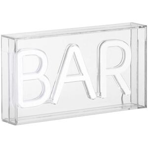 Leuchten Direkt Lampe murale LED Neon-Bar USB Panneau décoratif - Nostalgie - Publicité Leuchten Direkt Lampe murale LED Neon-Bar USB Panneau décoratif - Nostalgie - Publicité