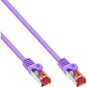 InLine 76405P Cat6 S/FTP Networking Cable - 5m - Purple InLine 76405P Cat6 S/FTP Networking Cable - 5m - Purple
