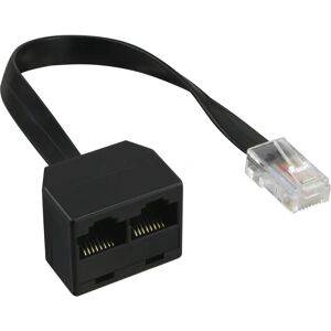 InLine 69933 Netzwerkkabel splitter - 15cm schwarz InLine 69933 Netzwerkkabel splitter - 15cm schwarz