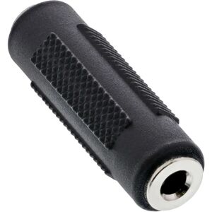 InLine 99306 - Audio-Adapter, 3,5 mm Klinkenbuchse weiblich - Schwarz InLine 99306 - Audio-Adapter, 3,5 mm Klinkenbuchse weiblich - Schwarz