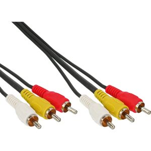 Inline 89610 Composite Video Cable - 3 RCA, 10m, Male to Male Inline 89610 Composite Video Cable - 3 RCA, 10m, Male to Male