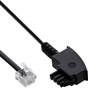 InLine 18606 - 6m Telephone Cable - Black InLine 18606 - 6m Telephone Cable - Black