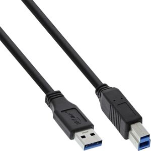 InLine USB Cable - 5m, Black, USB 3.0 A-B InLine USB Cable - 5m, Black, USB 3.0 A-B