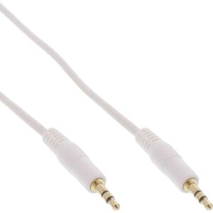 Câble audio stéréo Inline 99932W 3,5 mm - 1,5M - Blanc Câble audio stéréo Inline 99932W 3,5 mm - 1,5M - Blanc
