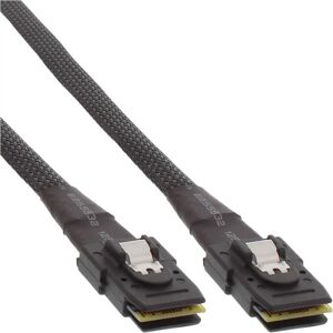 InLine SAS Cable - 0.5m, Mini-SAS 36pin, Black InLine SAS Cable - 0.5m, Mini-SAS 36pin, Black