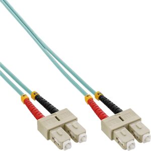 InLine 83501O Fiber Optic Cable - OM3 - 1m - Turquoise InLine 83501O Fiber Optic Cable - OM3 - 1m - Turquoise