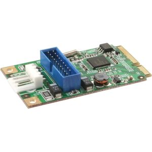 Carte contrôleur USB InLine 66900 - PCIe, 2x USB 3.0 - Publicité Carte contrôleur USB InLine 66900 - PCIe, 2x USB 3.0 - Publicité