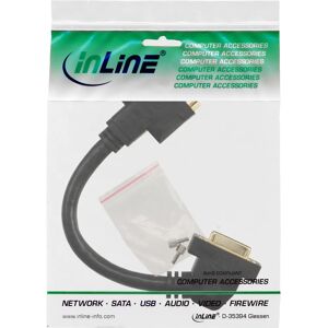 InLine 17301G DVI Cable Adapter - Black InLine 17301G DVI Cable Adapter - Black