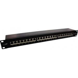 InLine 76824S 1U - Panneau de patch - 24 ports - Noir - 19" - Entièrement blindé InLine 76824S 1U - Panneau de patch - 24 ports - Noir - 19" - Entièrement blindé
