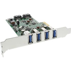 PCIe 4 USB 3.0 + 2 SATA 6Gb/s Niski Profil PCIe 4 USB 3.0 + 2 SATA 6Gb/s Niski Profil