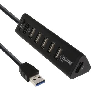 InLine Hub USB 7 Ports Noir InLine Hub USB 7 Ports Noir