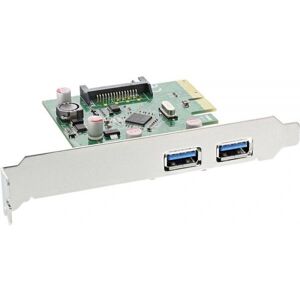 Tarjeta PCIe USB 3.1 InLine 76660B - Adaptador de interfaz Tarjeta PCIe USB 3.1 InLine 76660B - Adaptador de interfaz