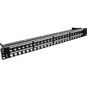 InLine 76848C Rack Patch Panel - 48 Ports, Black, 1U, 19" InLine 76848C Rack Patch Panel - 48 Ports, Black, 1U, 19"