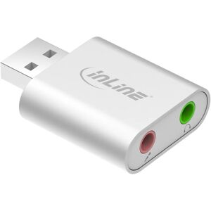 InLine 33051S USB Audio Soundkarte - 2.0 Kanäle InLine 33051S USB Audio Soundkarte - 2.0 Kanäle