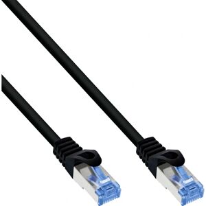 InLine 74802S Network Cable - 2m, Cat6a, S/FTP, Black InLine 74802S Network Cable - 2m, Cat6a, S/FTP, Black